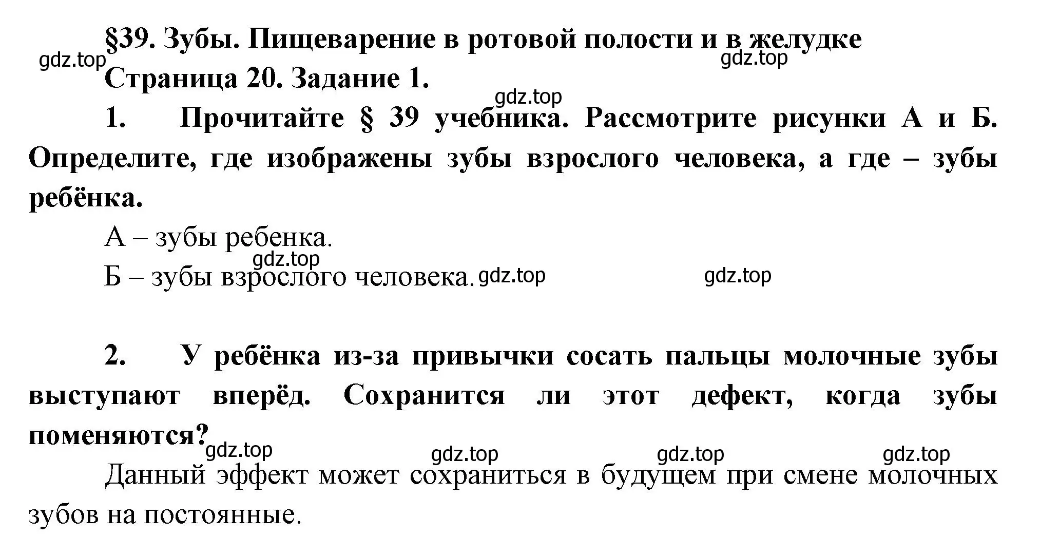 Решение  Задание 1 (страница 20) гдз по биологии 9 класс Драгомилов, Маш, рабочая тетрадь 2 часть