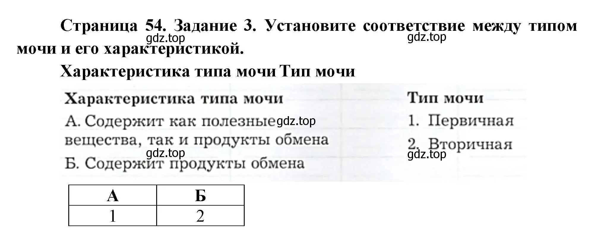 Решение  Задание 3 (страница 54) гдз по биологии 9 класс Драгомилов, Маш, рабочая тетрадь 2 часть