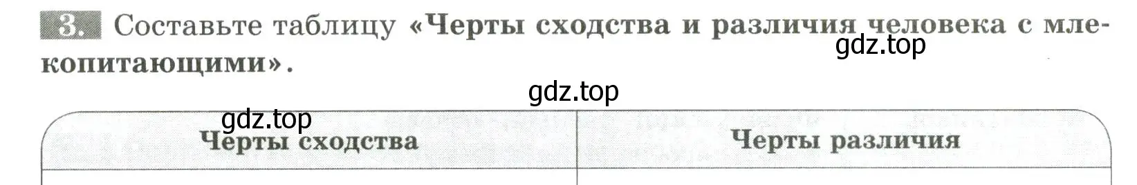 Условие номер 3 (страница 6) гдз по биологии 9 класс Пасечник, Швецов, рабочая тетрадь