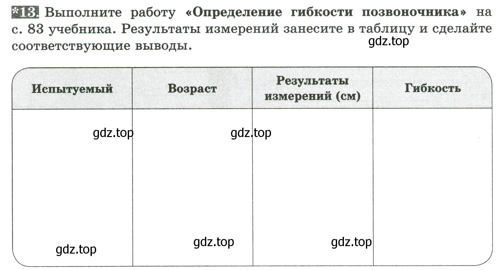 Условие номер 13 (страница 48) гдз по биологии 9 класс Пасечник, Швецов, рабочая тетрадь