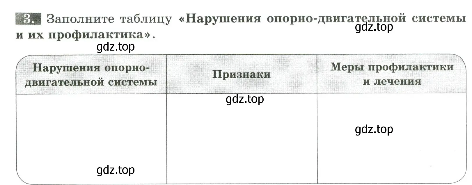Условие номер 3 (страница 54) гдз по биологии 9 класс Пасечник, Швецов, рабочая тетрадь