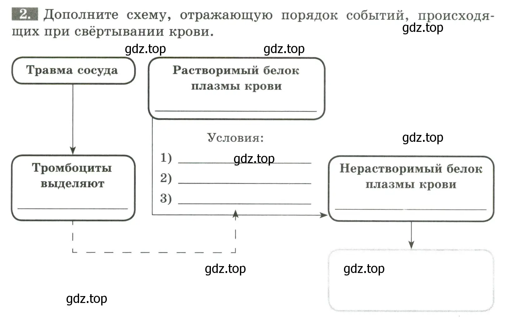 Условие номер 2 (страница 61) гдз по биологии 9 класс Пасечник, Швецов, рабочая тетрадь