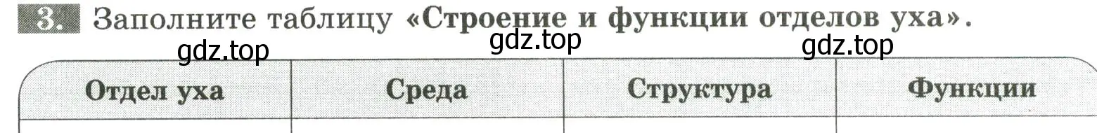 Условие номер 3 (страница 134) гдз по биологии 9 класс Пасечник, Швецов, рабочая тетрадь