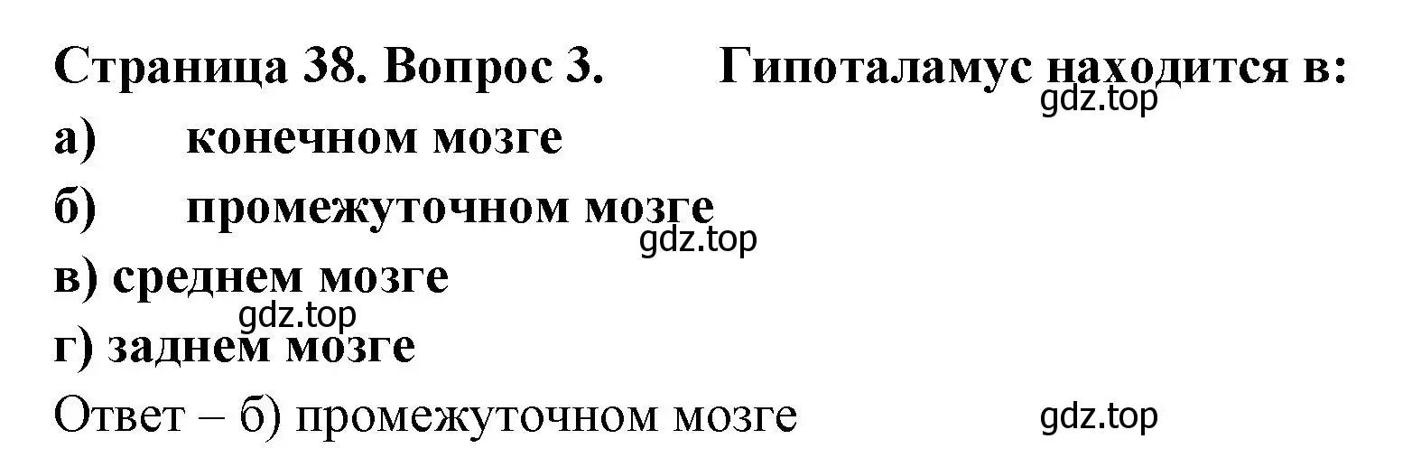 Решение номер 3 (страница 38) гдз по биологии 9 класс Пасечник, Швецов, рабочая тетрадь