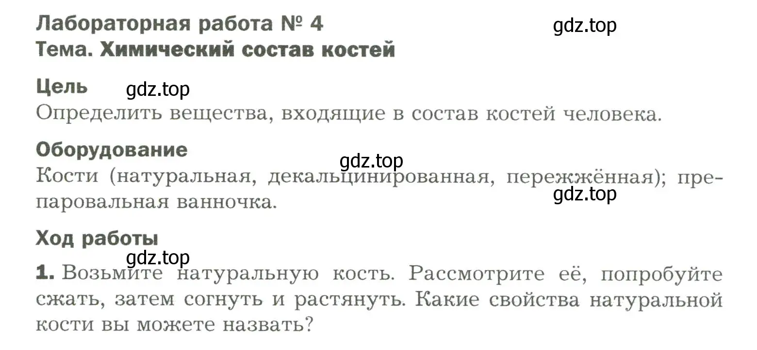 Условие  Лабораторная работа 4 (страница 95) гдз по биологии 9 класс Драгомилов, Маш, учебник