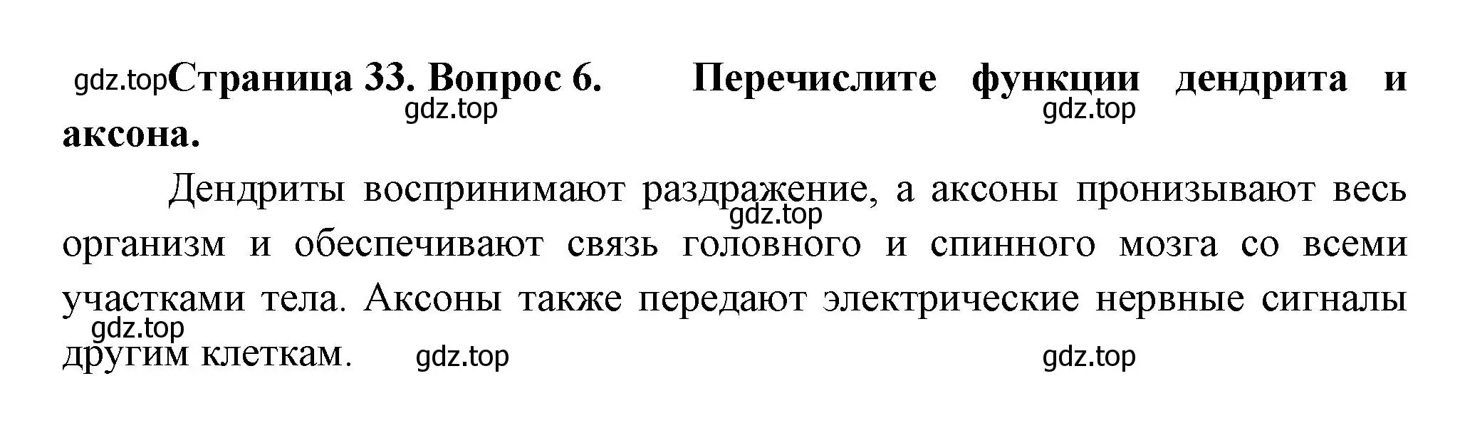 Решение номер 6 (страница 33) гдз по биологии 9 класс Драгомилов, Маш, учебник