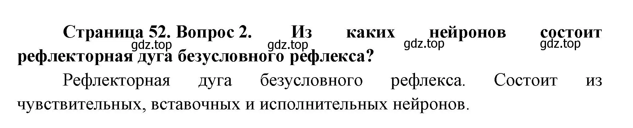 Решение номер 2 (страница 52) гдз по биологии 9 класс Драгомилов, Маш, учебник