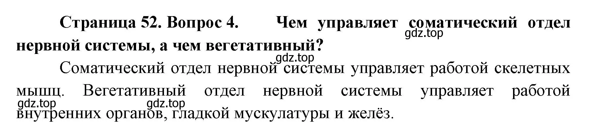 Решение номер 4 (страница 52) гдз по биологии 9 класс Драгомилов, Маш, учебник