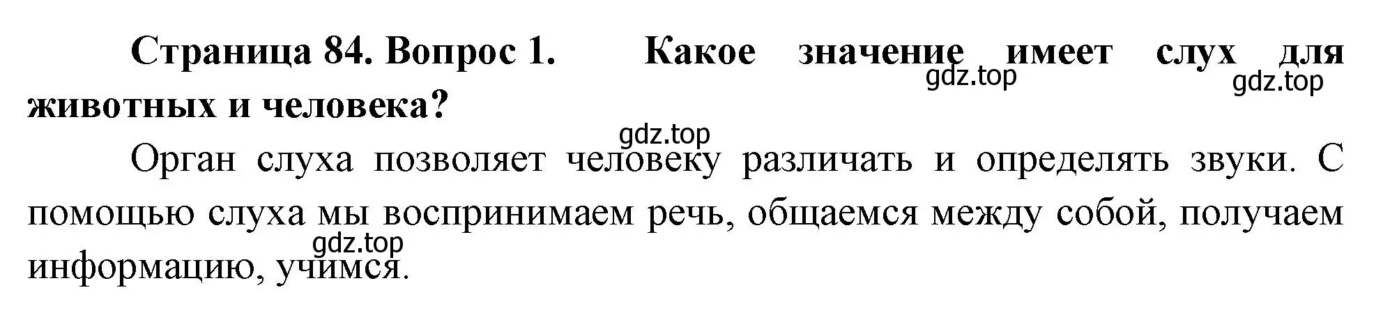 Решение номер 1 (страница 84) гдз по биологии 9 класс Драгомилов, Маш, учебник