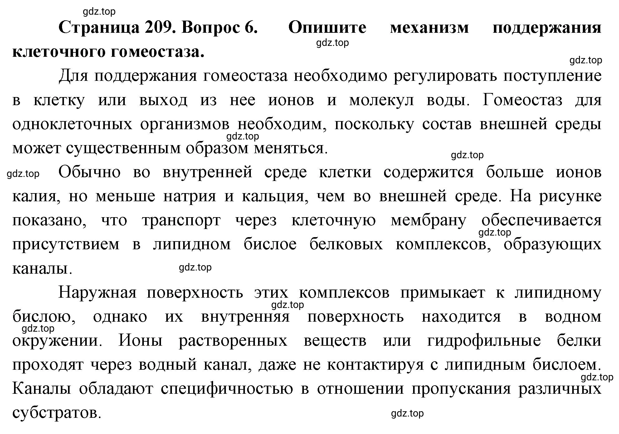 Решение номер 6 (страница 209) гдз по биологии 10 класс Пасечник, Каменский, учебник 1 часть