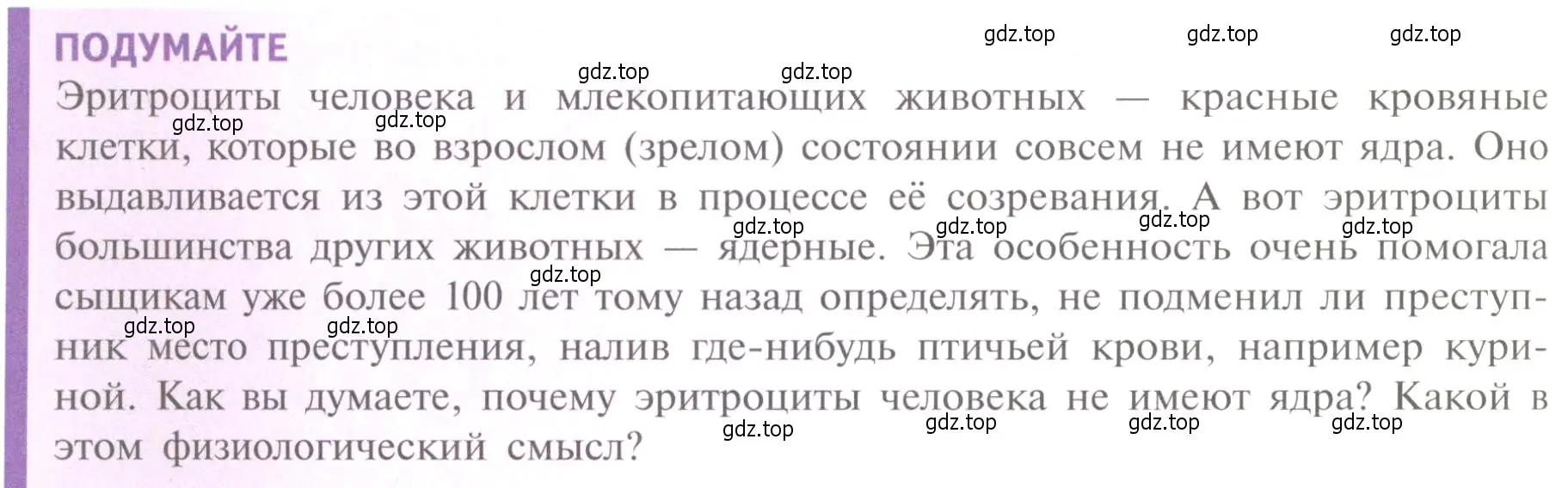 Условие  Подумайте (страница 128) гдз по биологии 10 класс Пасечник, Каменский, учебник