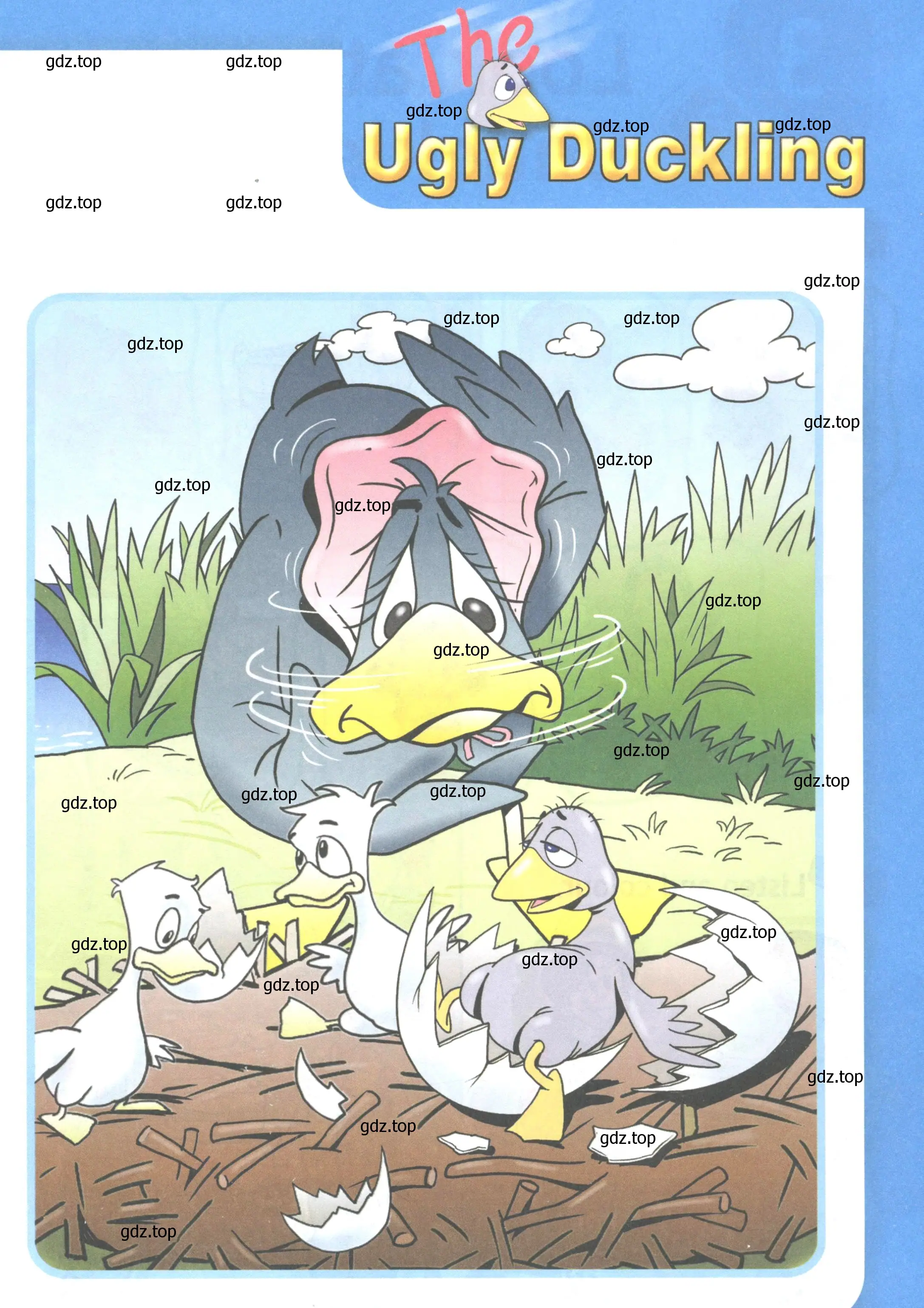 Условие  The Ugly Duckling (страница 11) гдз по английскому языку 1 класс Быкова, Дули, учебник