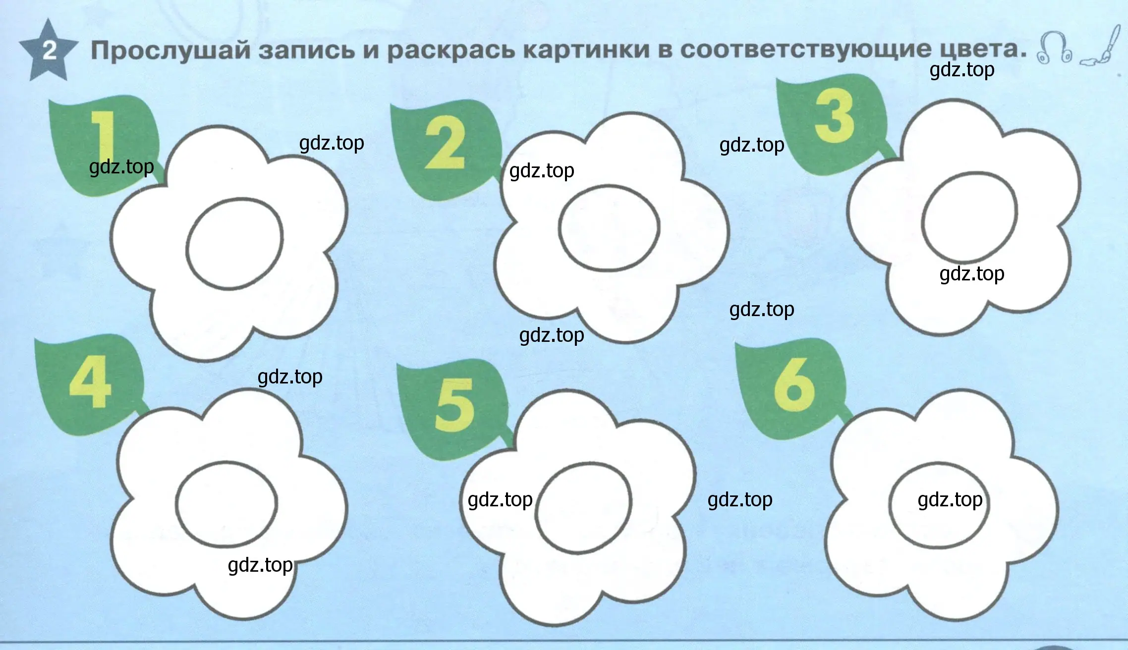 Условие номер 2 (страница 19) гдз по английскому языку 1 класс Баранова, Дули, учебник