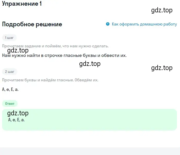 Решение номер 1 (страница 28) гдз по английскому языку 1 класс Верещагина, Притыкина, рабочая тетрадь