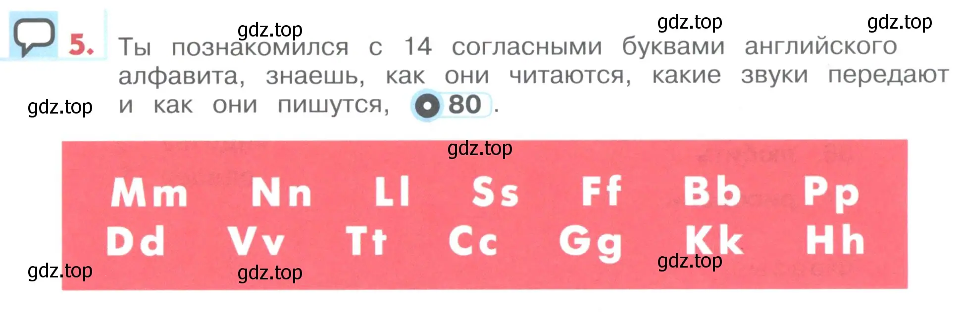 Условие номер 5 (страница 87) гдз по английскому языку 1 класс Верещагина, Притыкина, учебник