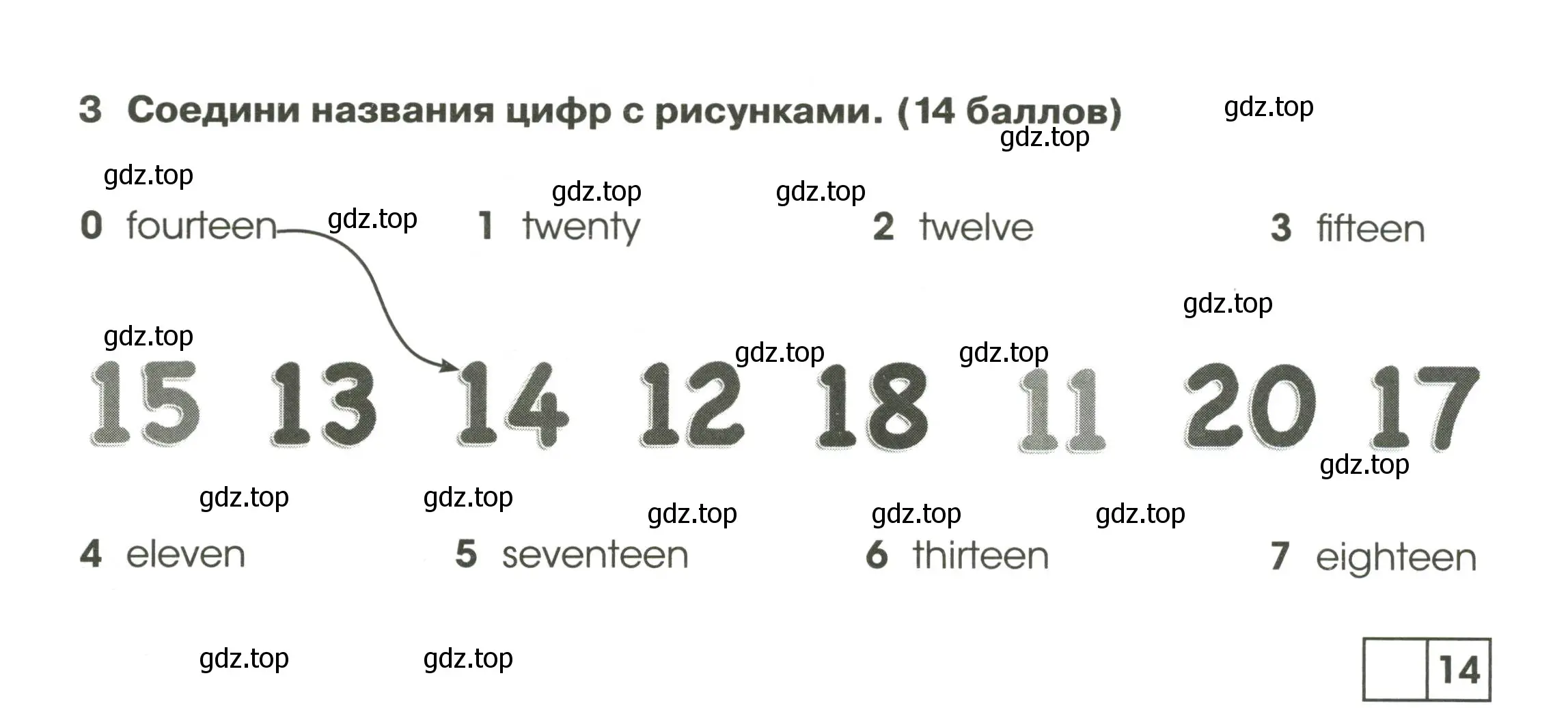 Условие номер 3 (страница 50) гдз по английскому языку 2 класс Баранова, Дули, контрольные задания