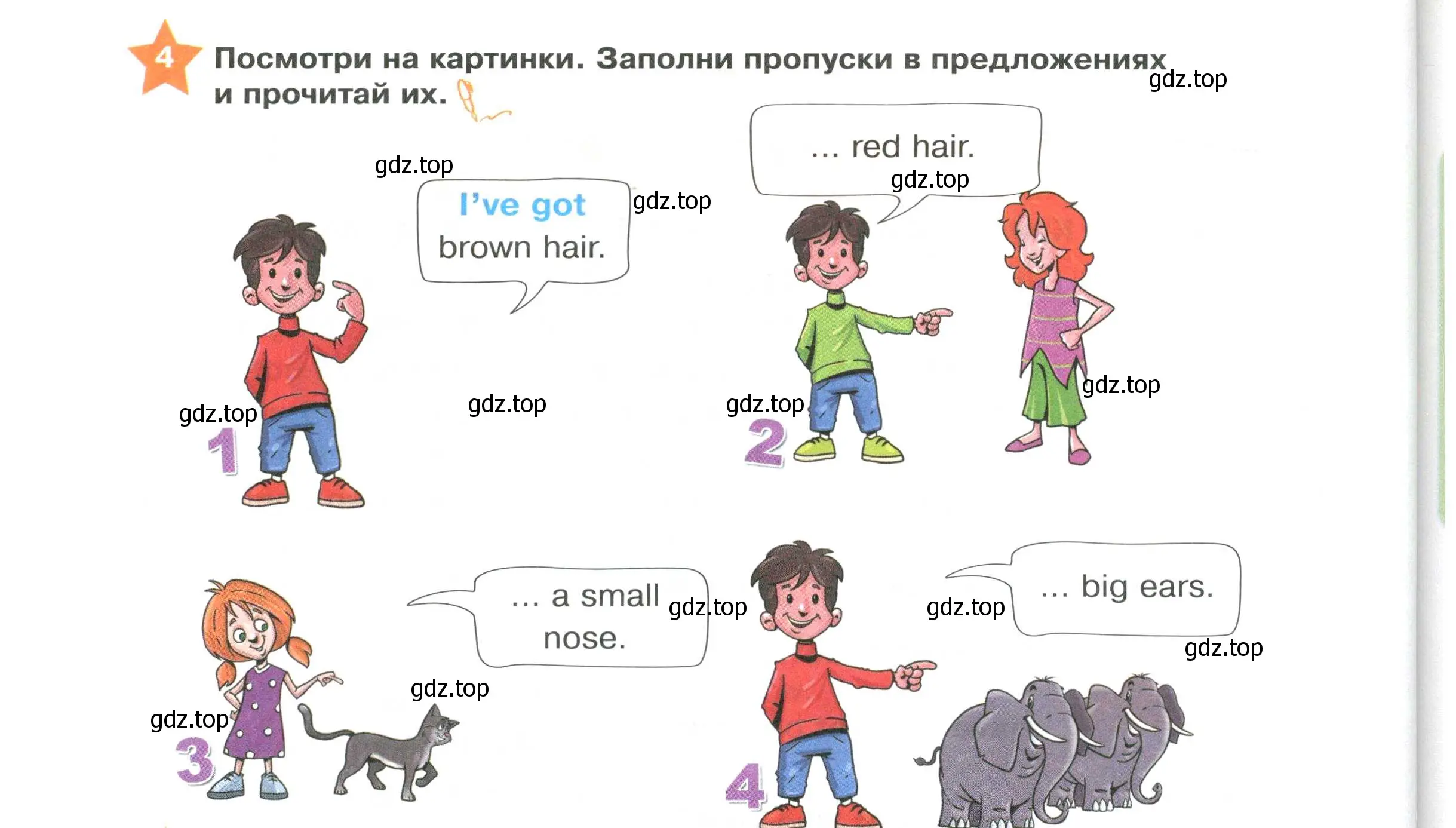 Условие номер 4 (страница 78) гдз по английскому языку 2 класс Баранова, Дули, учебник 1 часть