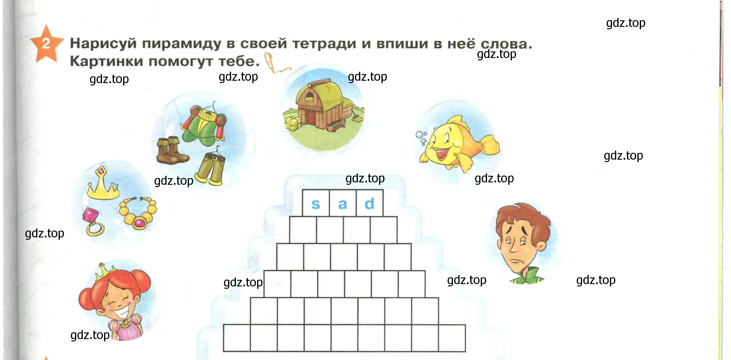 Условие номер 2 (страница 107) гдз по английскому языку 2 класс Баранова, Дули, учебник 1 часть