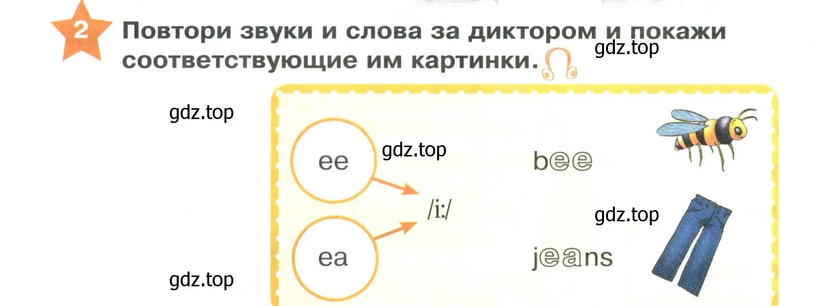 Условие номер 2 (страница 14) гдз по английскому языку 2 класс Баранова, Дули, учебник 1 часть