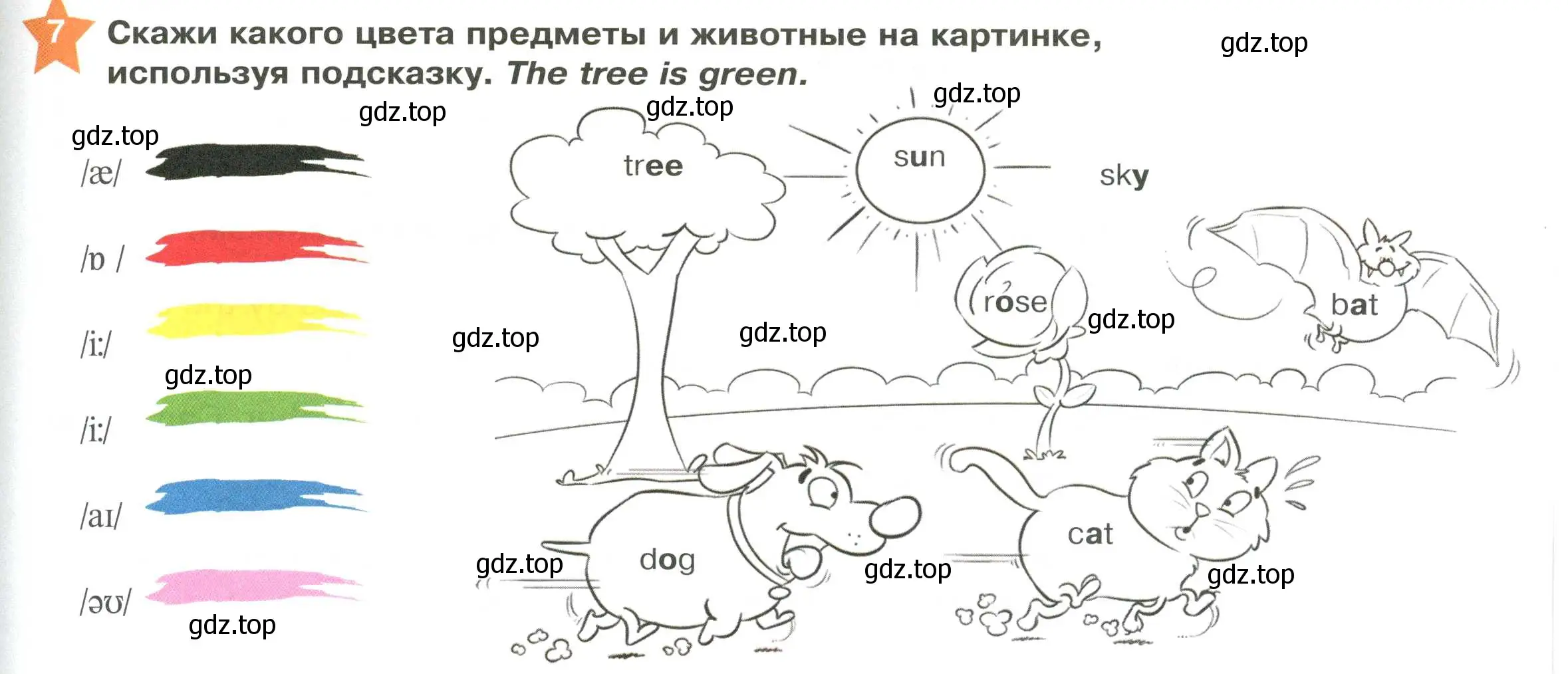 Условие номер 7 (страница 15) гдз по английскому языку 2 класс Баранова, Дули, учебник 1 часть