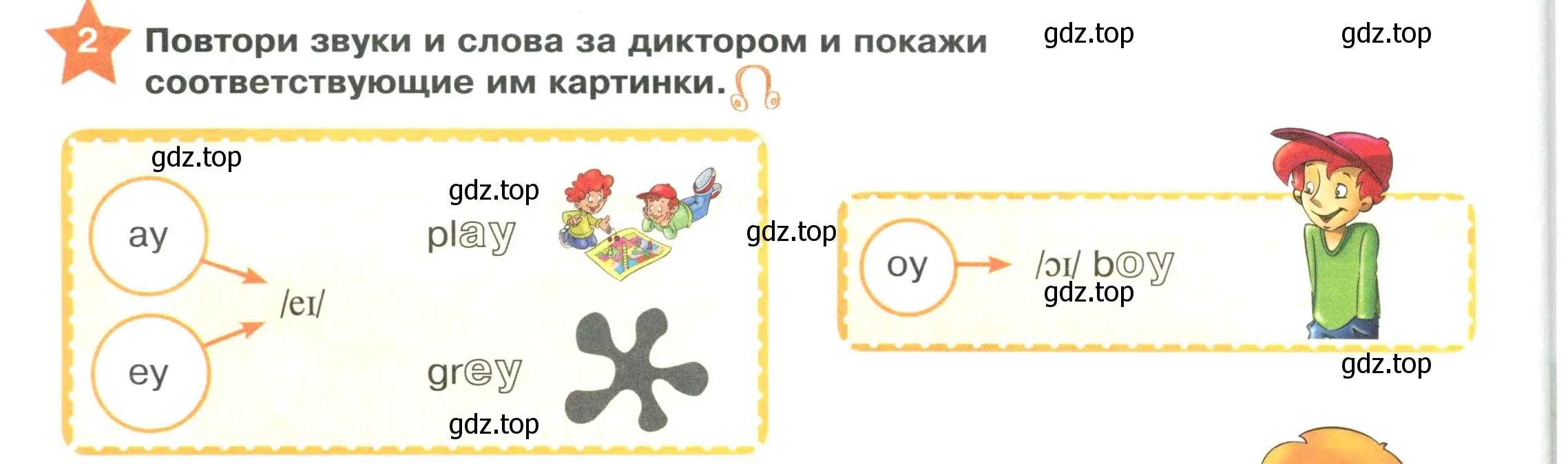 Условие номер 2 (страница 18) гдз по английскому языку 2 класс Баранова, Дули, учебник 1 часть