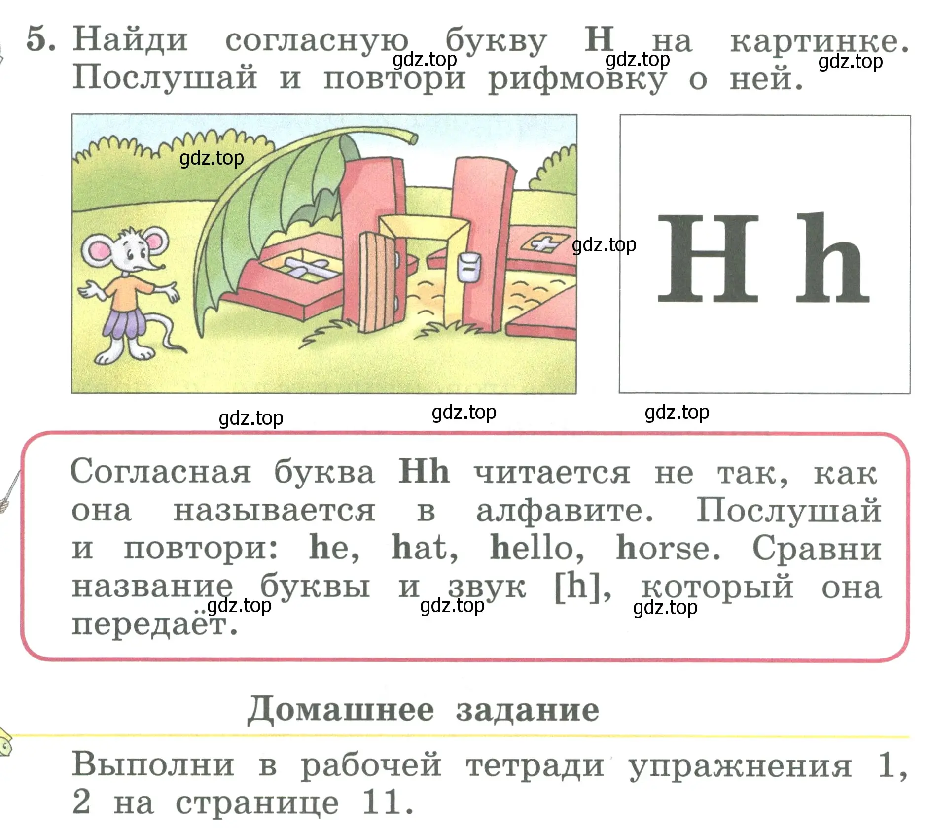 Условие номер 5 (страница 21) гдз по английскому языку 2 класс Биболетова, Денисенко, учебник