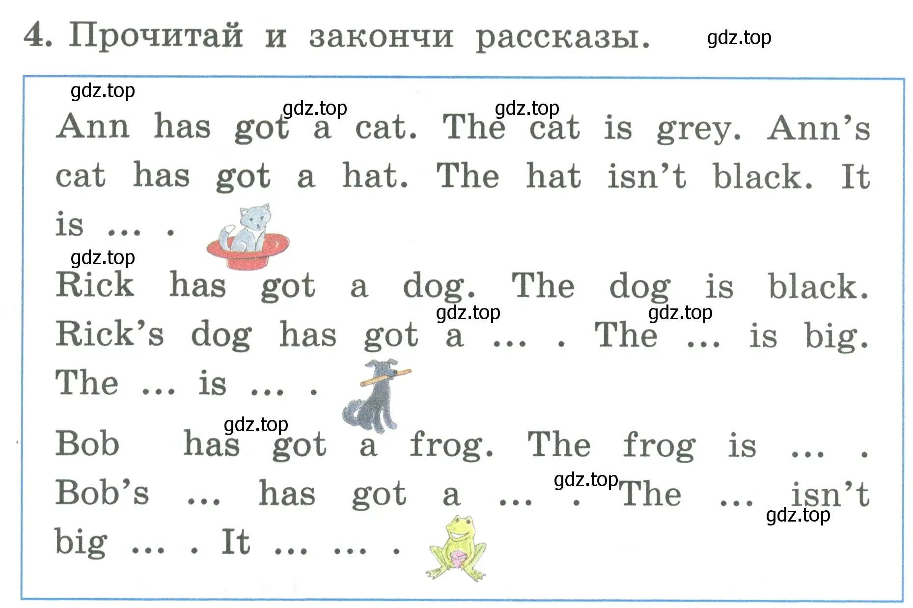 Условие номер 4 (страница 91) гдз по английскому языку 2 класс Биболетова, Денисенко, учебник