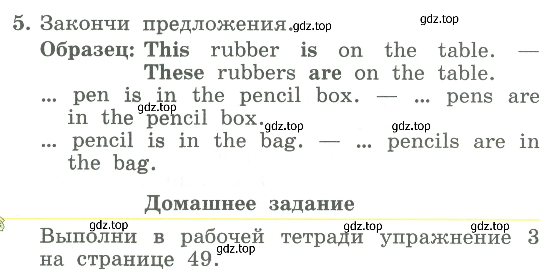 Условие номер 5 (страница 91) гдз по английскому языку 2 класс Биболетова, Денисенко, учебник