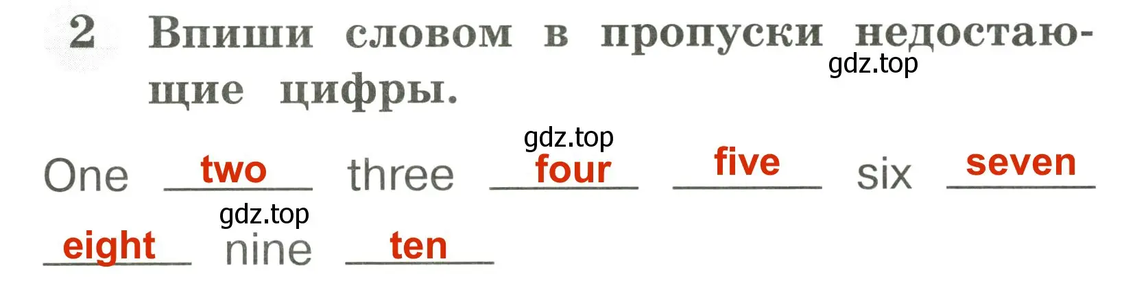 Решение 3. номер 2 (страница 19) гдз по английскому языку 2 класс Юшина, грамматический тренажёр