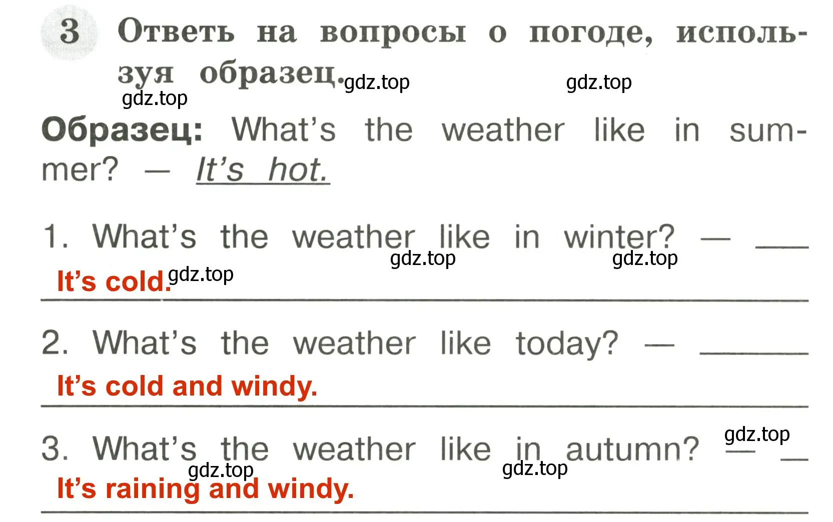 Решение 3. номер 3 (страница 60) гдз по английскому языку 2 класс Юшина, грамматический тренажёр