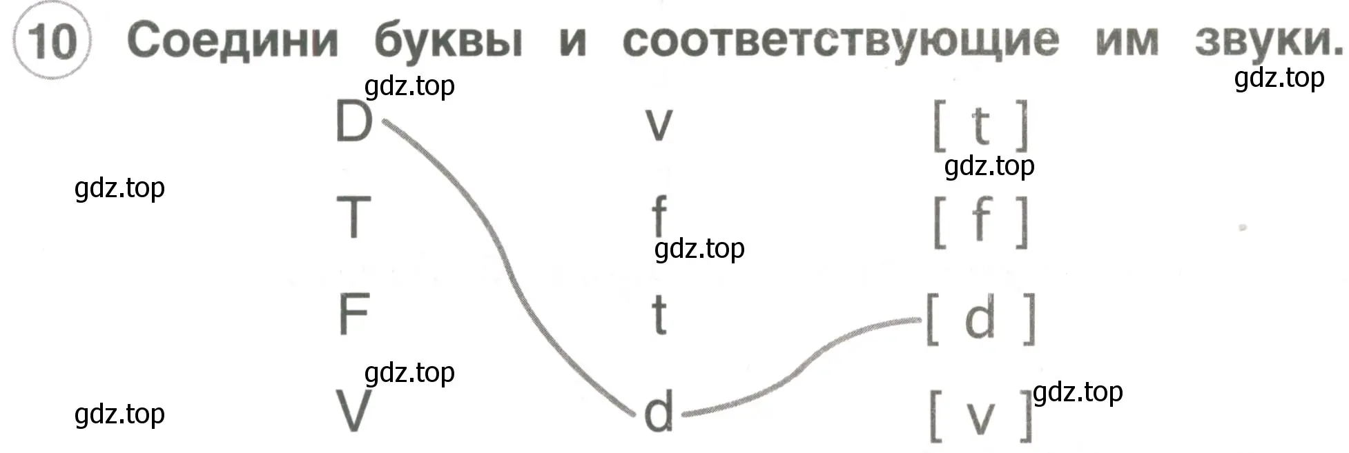 Условие номер 10 (страница 6) гдз по английскому языку 2 класс Комарова, Ларионова, рабочая тетрадь