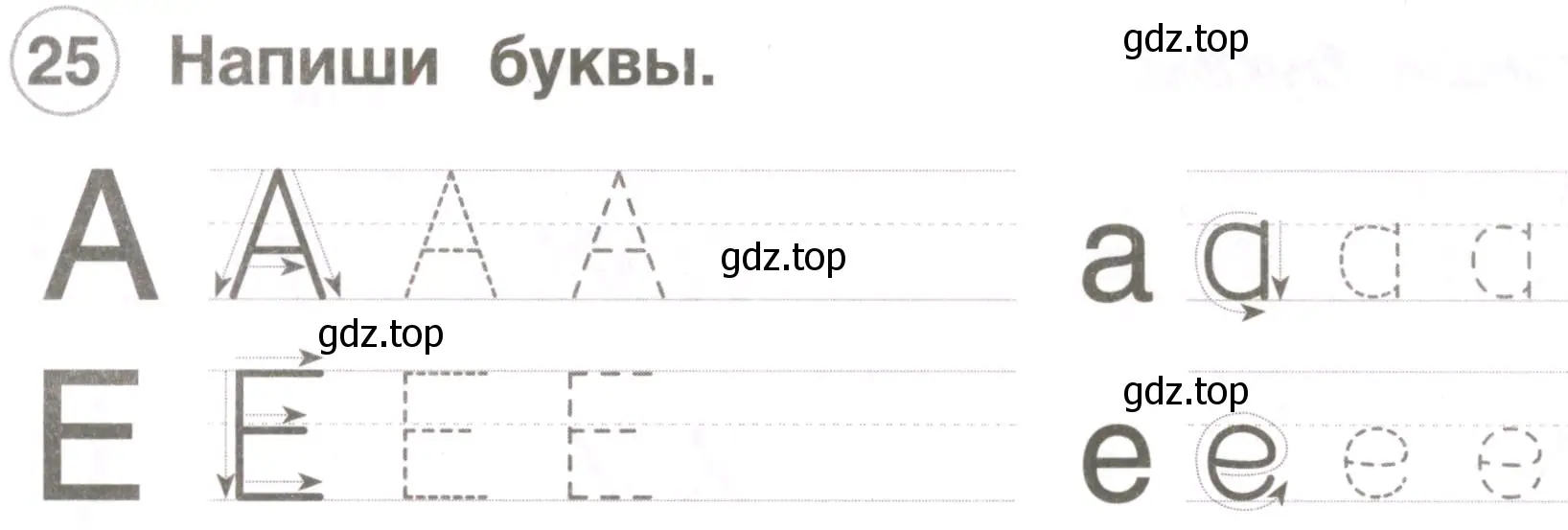 Условие номер 25 (страница 10) гдз по английскому языку 2 класс Комарова, Ларионова, рабочая тетрадь