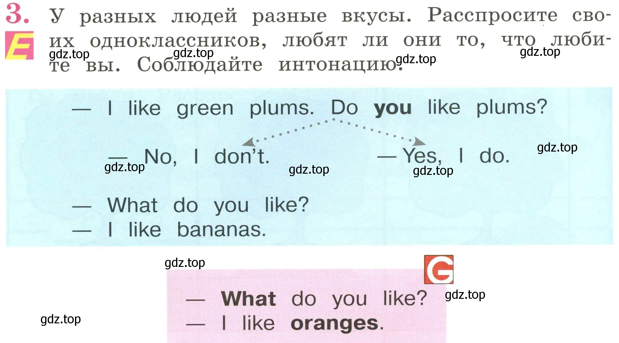 Условие номер 3 (страница 66) гдз по английскому языку 2 класс Кузовлев, Перегудова, учебник 2 часть