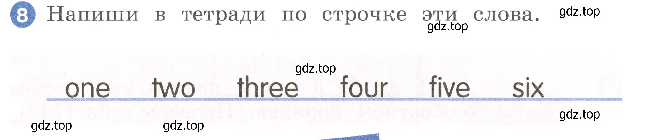 Условие номер 8 (страница 19) гдз по английскому языку 2 класс Афанасьева, Баранова, учебник 2 часть