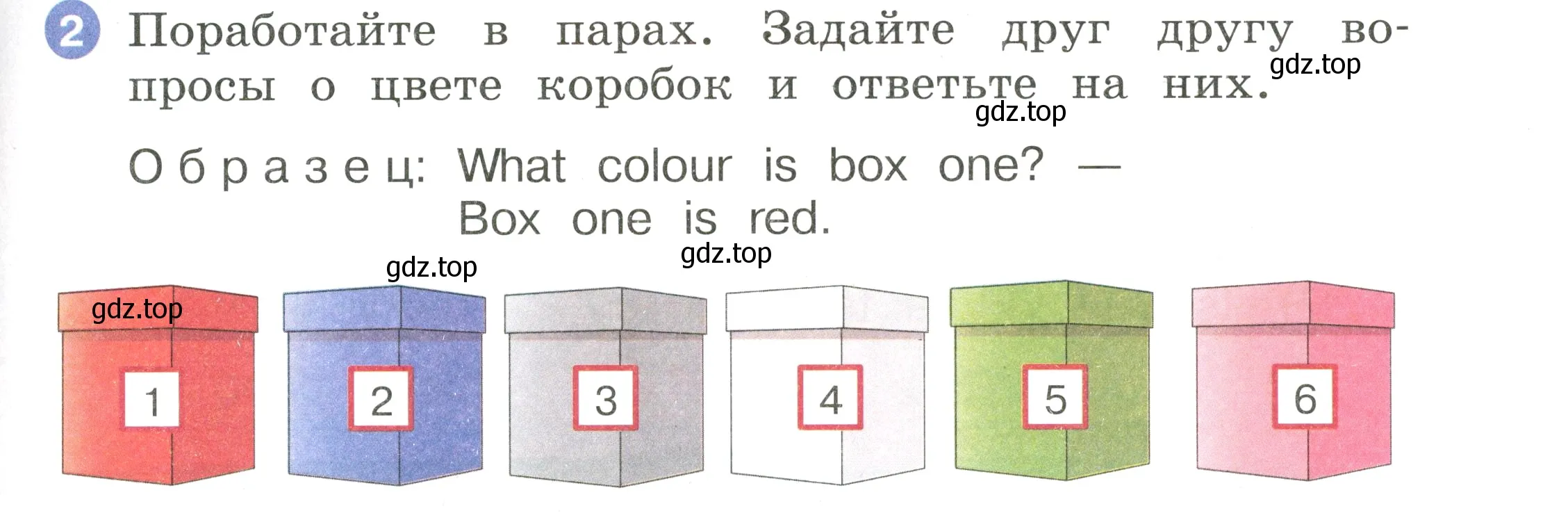 Условие номер 2 (страница 23) гдз по английскому языку 2 класс Афанасьева, Баранова, учебник 2 часть