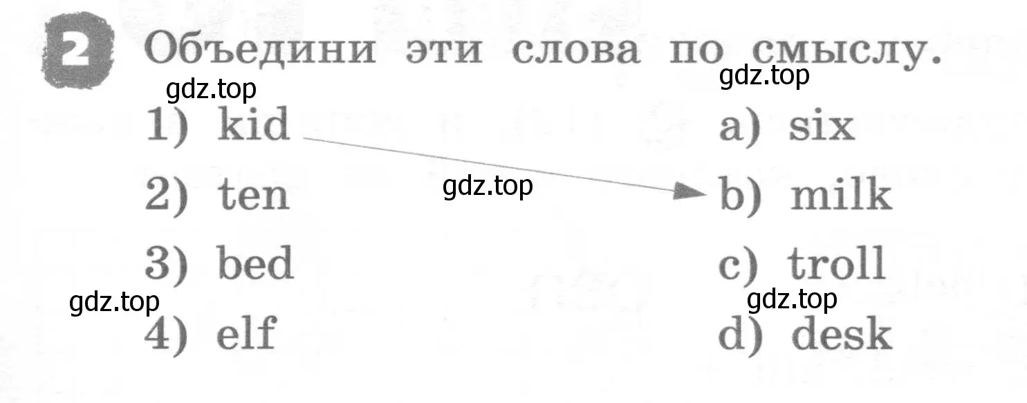 Условие номер 2 (страница 17) гдз по английскому языку 2 класс Афанасьева, Михеева, рабочая тетрадь