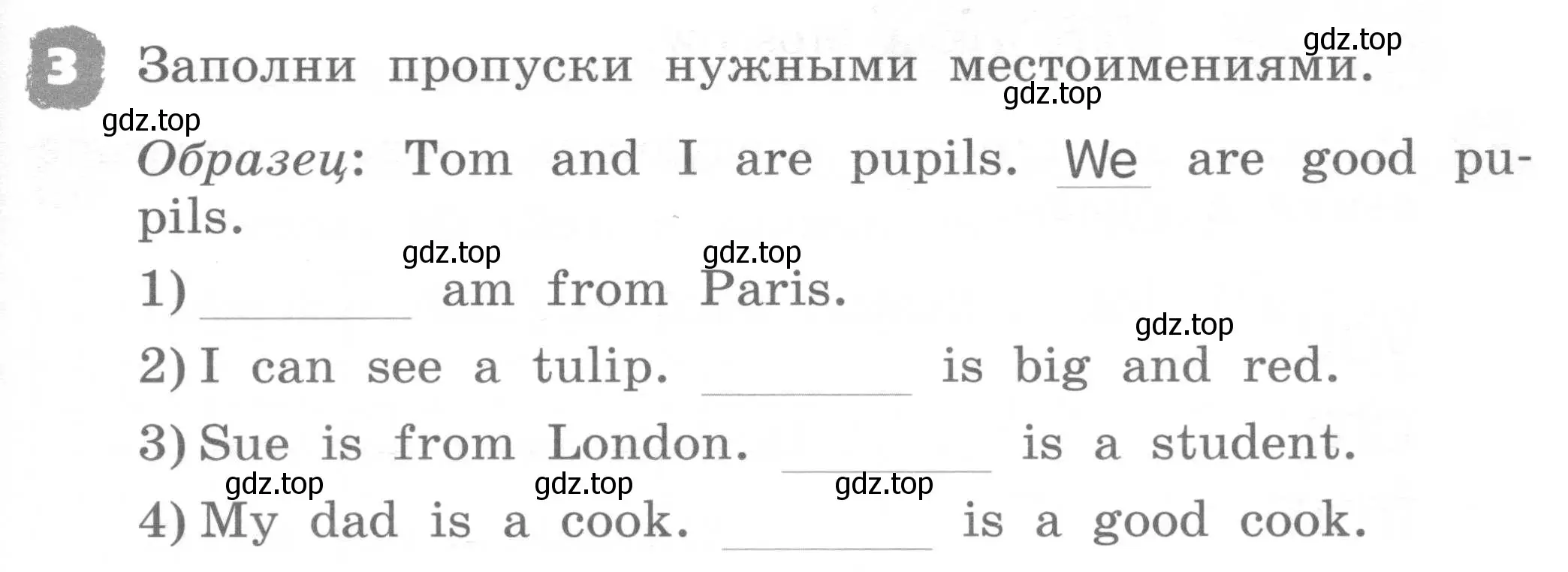 Условие номер 3 (страница 67) гдз по английскому языку 2 класс Афанасьева, Михеева, рабочая тетрадь