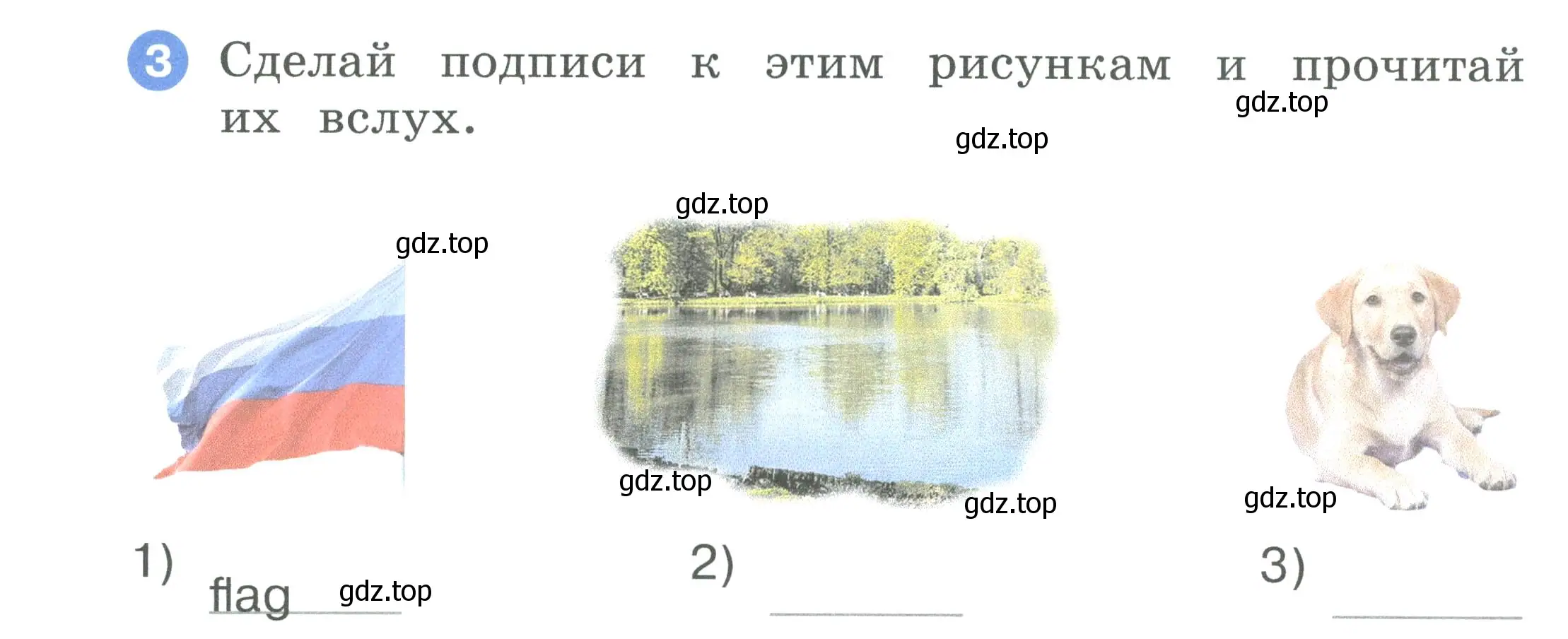 Условие номер 3 (страница 8) гдз по английскому языку 2 класс Афанасьева, Баранова, рабочая тетрадь 1 часть