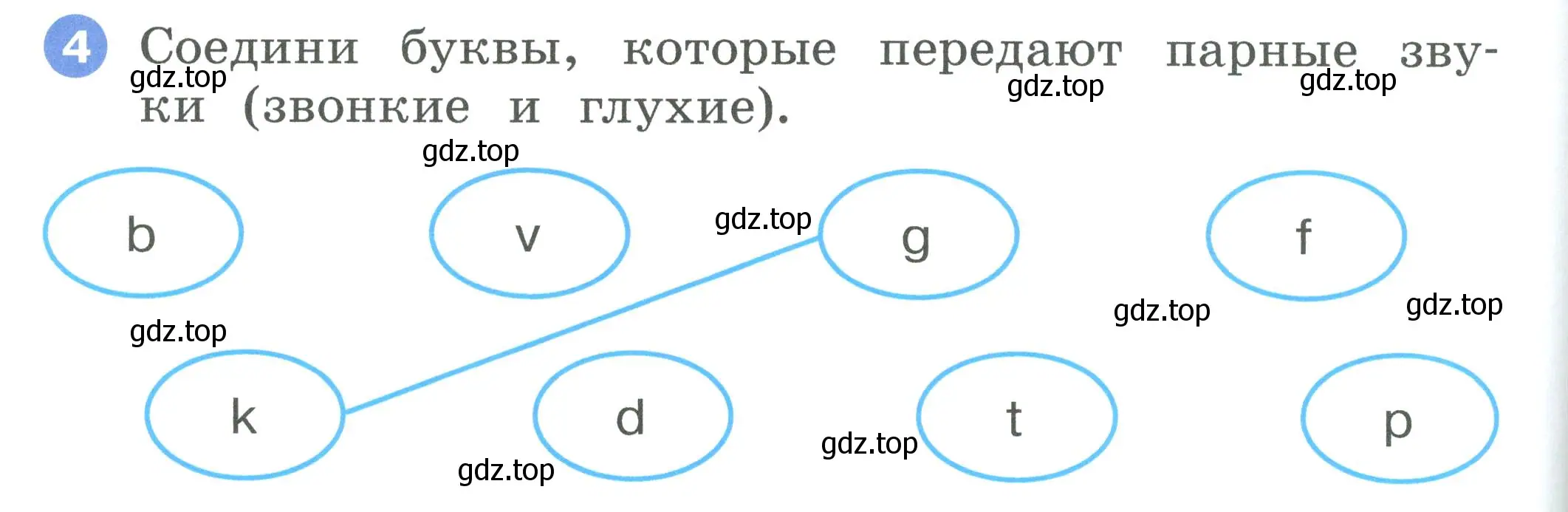 Условие номер 4 (страница 18) гдз по английскому языку 2 класс Афанасьева, Баранова, рабочая тетрадь 1 часть