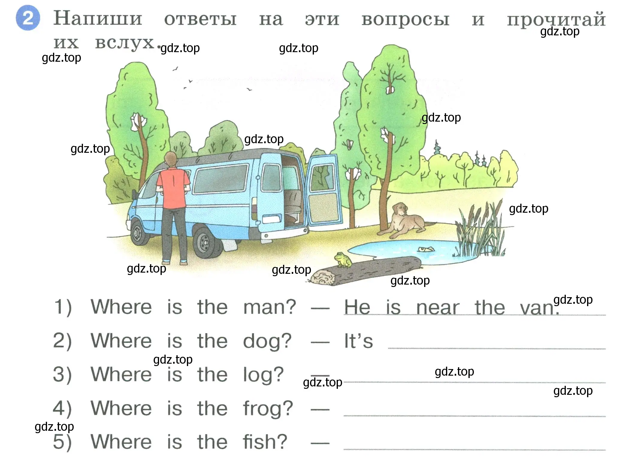 Условие номер 2 (страница 69) гдз по английскому языку 2 класс Афанасьева, Баранова, рабочая тетрадь 1 часть