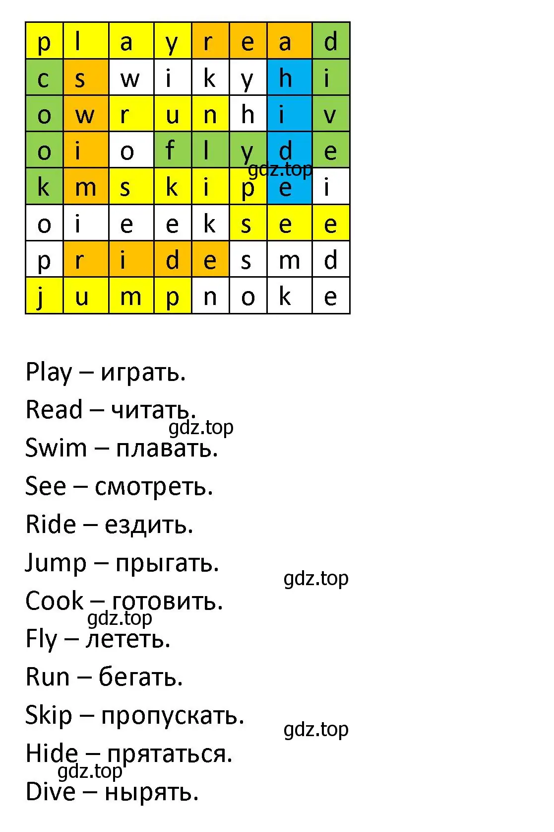 Решение номер 4 (страница 27) гдз по английскому языку 2 класс Афанасьева, Баранова, рабочая тетрадь 2 часть