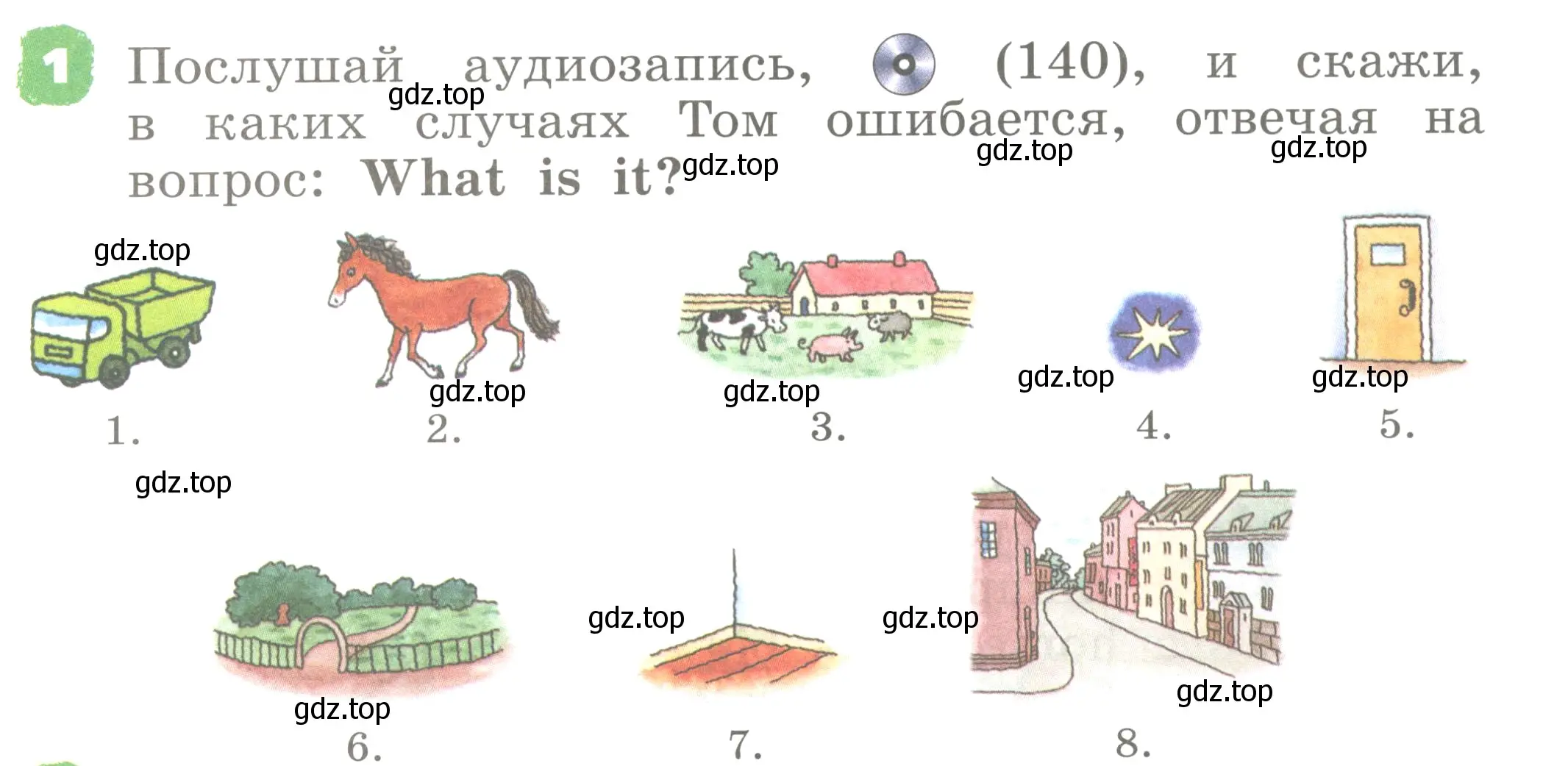 Условие номер 1 (страница 89) гдз по английскому языку 2 класс Афанасьева, Михеева, учебник 1 часть