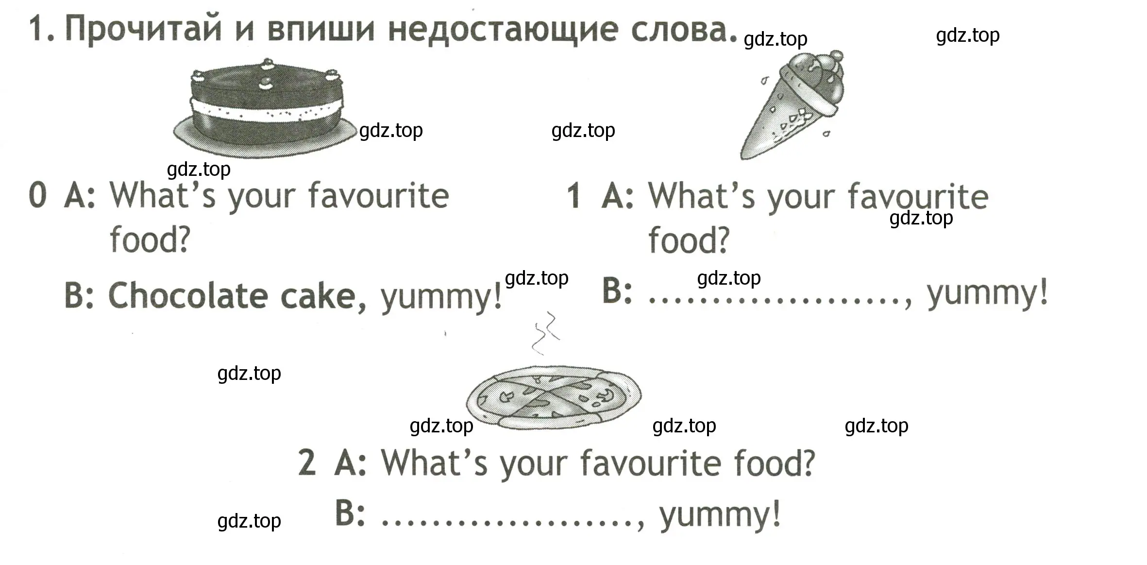 Условие номер 1 (страница 9) гдз по английскому языку 2 класс Быкова, Поспелова, контрольные задания