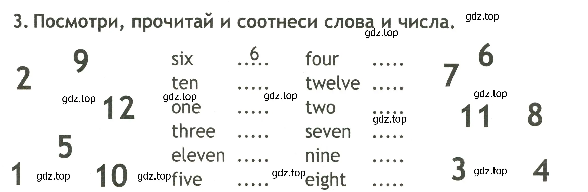 Условие номер 3 (страница 11) гдз по английскому языку 2 класс Быкова, Поспелова, контрольные задания