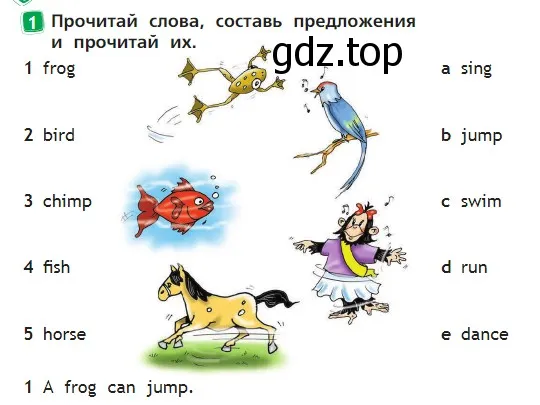 Условие номер 1 (страница 6) гдз по английскому языку 2 класс Быкова, Дули, учебник 2 часть