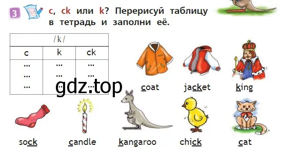 Условие номер 3 (страница 50) гдз по английскому языку 2 класс Быкова, Дули, учебник 2 часть