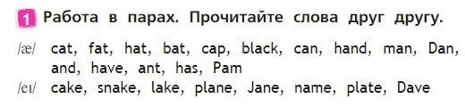 Условие номер 1 (страница 68) гдз по английскому языку 2 класс Быкова, Дули, учебник 2 часть