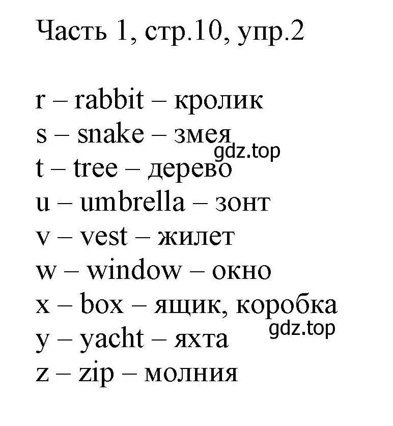 Решение номер 2 (страница 10) гдз по английскому языку 2 класс Быкова, Дули, учебник 1 часть