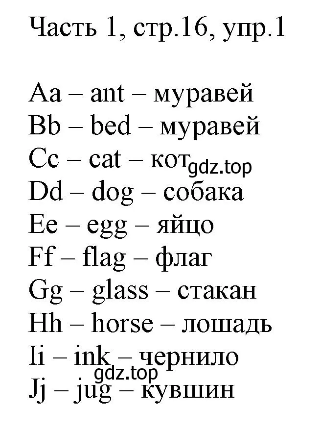 Решение номер 1 (страница 16) гдз по английскому языку 2 класс Быкова, Дули, учебник 1 часть