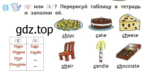 Решение 3. номер 3 (страница 54) гдз по английскому языку 2 класс Быкова, Дули, учебник 1 часть